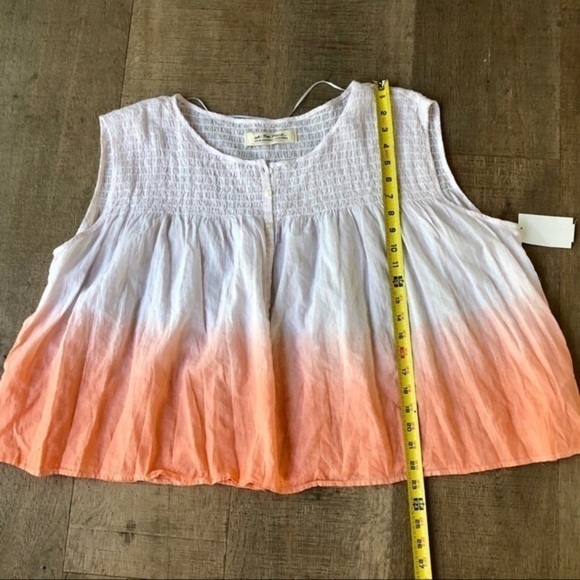 Free People Little Bit Of Something Ombre top M - Picture 5 of 8